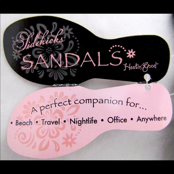 Side Kicks Sandals Carry them everywhere! NWT - Picture 3 of 4